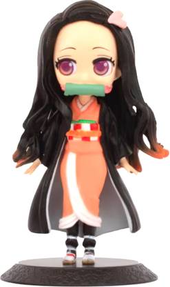RVM Toys Anime Demon Slayer Nezuko Kamado Kimetsu No Yaiba Action Figure Height 15 cm Toy