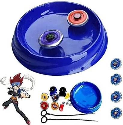 A TO Z BABY WORKS Beyblades for Kids Boys & Girls | 4 Pcs Spinning Bablet Toy Battle Game