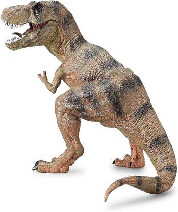 BAREPEPE Realistic T Rex Dinosaur Animal Figure Toy for Kids Squatting Tyrannosaurus 22F
