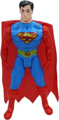 neoinsta shopping Medium size Superman action figure toy with movable hands, legs and head