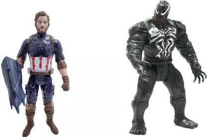 khilona waala Captain America & Venom Superheroes Toys For Boys