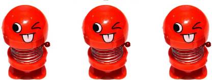 SANNO WORLD Smiling Face Spring Doll Emoji Shaking HeadSmiley Dancing Toys Emoticon Bouncing