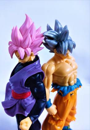 Thrifx Dragon Ball Action Figure Goku Black and Goku Ultra Instinct Action Figure