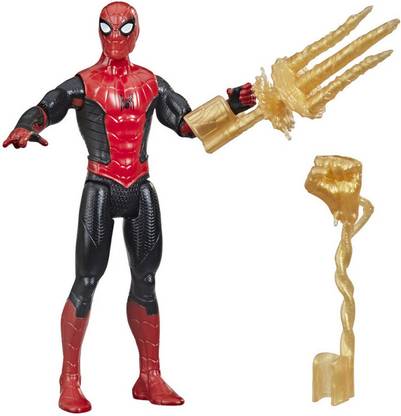 MARVEL Spider-Man Mystery Web Gear Upgraded Black and Red Suit Spider-Man