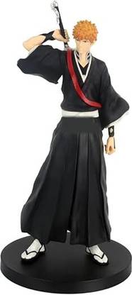 funfob Bleach Ichigo Kurosaki Action Figure Toy Height -18CM Collectible for Fans.