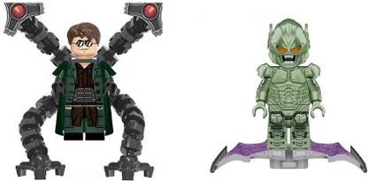 FOZZO-SK New Doctor Octopus & Green Goblin Building Blocks Mini Toy Figure Movie Puzzle