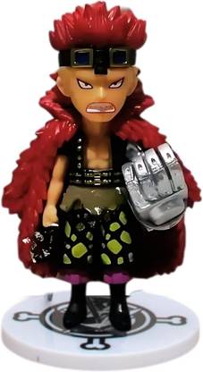 Birthday Popper Eustass Kid Action Figure Anime Collectible Figurine for Study Desk, Dashboard