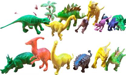 Toyvala Realistic Dinosaur Figures Playset Rubber Animal Dinosaur Toys - 40