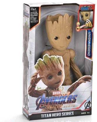 The Simplifiers Super Hero's Die Cast Metal Action Figure- Groot