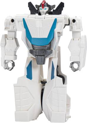 TRANSFORMERS EarthSpark 1-Step Flip Changer Wheeljack , Robot Toys for Ages 6 and Up