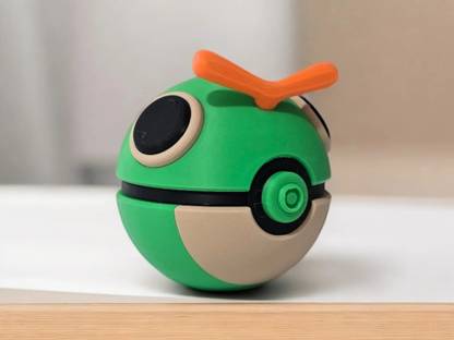 Yup That 3D Guy Caterpie Pokeball