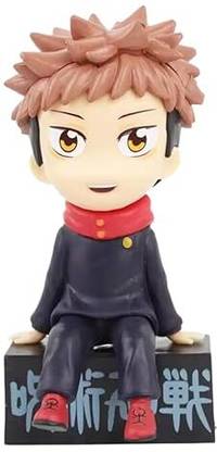 funfob Jujutsu Kaisen Yuji Itadori Action Figure Height -10cm Manga Weeb(Yuji On Box)