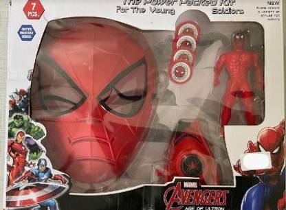 Shivay traders Avenger Spider Man Kit with mask and Web Shooter