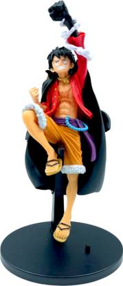 Fullkart Luffy Action Figure One Anime Piece Haoshoku Haki Power up Punch (18cm)
