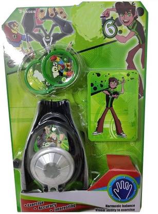 FLYmart Ban Omniitreix10 Shooter with Shooting disc |Wearable Alien Shooter toy for kids