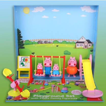 RIGHT SEARCH Peppa Playground Set-01