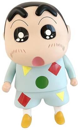 funfob Shinchan Action Figure Height-13.5cm PVC Shinchan Nightsuit Standing No Cap