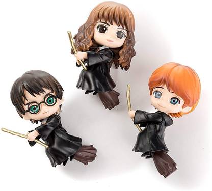 Mubco Harry Potter Mini Model Figure |Cake Topper Home Decoration Collection |3pcs Set