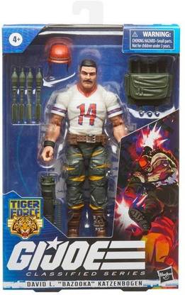 G.I. Joe Classified Series Tiger Force David L.;Bazooka; Katzenbogen (Target Exclusive)