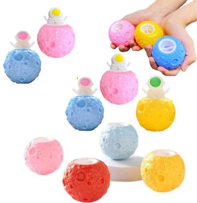Birthday Popper Space Astronaut Squeeze Toys -12 pcs as Birthday Return Gifts