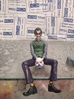Action Titan Joker Action Figure | 15cm Dark Knight Collectible Figurine