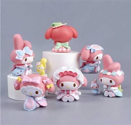 SSAppliances Kuromi Action Figure -Study Table Decoration | Collectible Toys for Kids & Fans