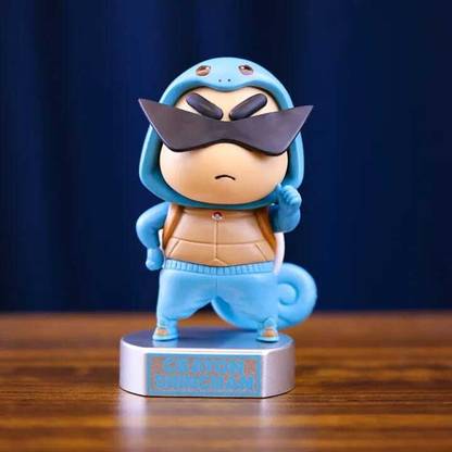 Raregets 15 cm Crayon Shinchan Cosplay Squirtle, Anime Figure, For Pikachu-Shinchan Fans