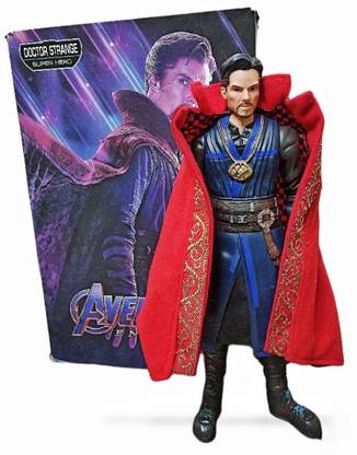 GLOWZADE 31cm Dr. Strange Realistic Figurine, Coat and High Detailing Action Figure