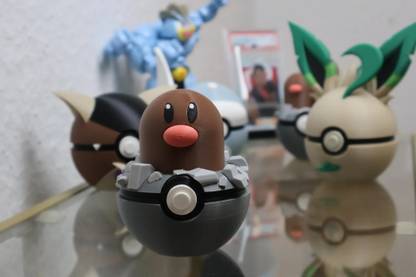 Yup That 3D Guy DIGLETT POKEBALL