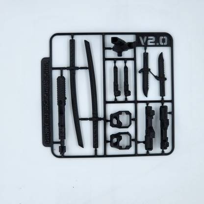 CUBIX3D Dummy13 Accessory Kit V2.0 – DIY Upgrade Parts Set for Articulated Action Figure