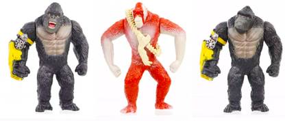 FOZZO-SK New G x K Empire Monsters Movie 3 Mini KONG Toy Models Action Figures
