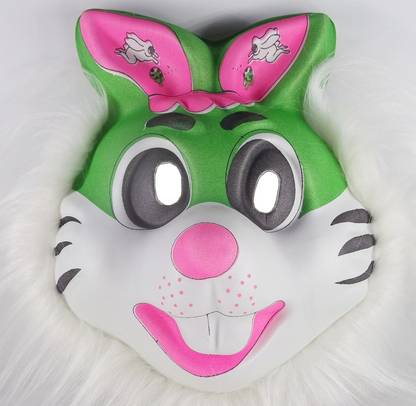 Avirons Cocktail Party|Animal Face Mask|Rabbit Mask With Elastic
