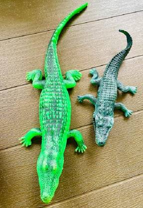 Tik C rubber crocodile toys
