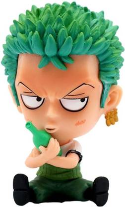 AweStuffs Zoro One Piece with Bottle Action Figure Toy Statue for Anime Lovers
