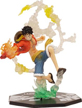 WHITE POPCORN Monkey D. Luffy H Anime Action Figure