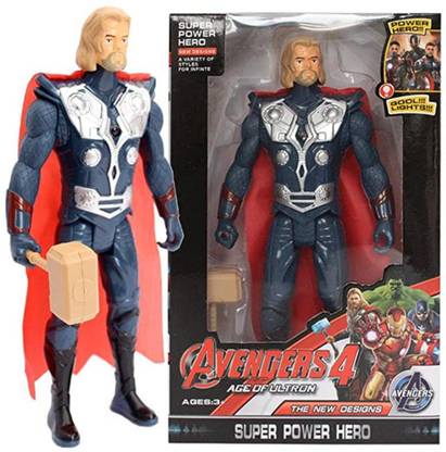 Best Hub Thor Action Figure with LED Light