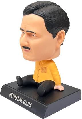 GKM Famous Jetha Lal action figure bobblehead for cars & office desk