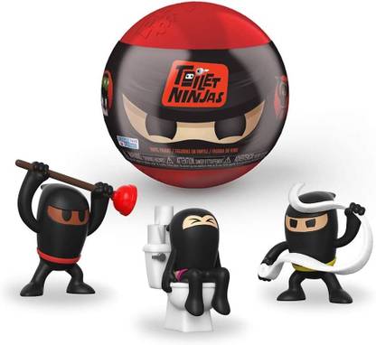 Funko Pop Paka Paka: Toilet Ninjas - Collectible Mini Figures & Birthday Return Gift
