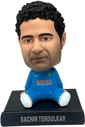 RVM Toys Sachin Tendulkar Sports Cricket Bobble Head Action Figure Toy Bobblehead