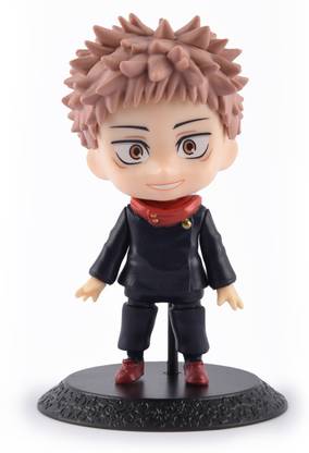 ComicSense Jujutsu Kaisen Anime Action Figure Yuji Itadori Happy Mode Anime Statue (10 cm)