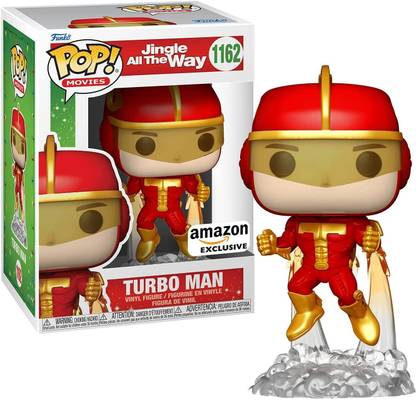 Funko Pop! Movies: Jingle All The Way - Turbo Man Flying, Amazon Exclusive