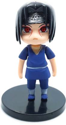 Masi Traders Naruto Anime Uchiha Itachi cute Action Figure with Stand - 6.5cm
