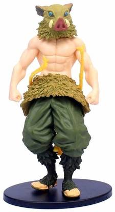 YRMD Toys Inosuke Hashibira Slayer Action Figure Height 16 cm (Multicolor)