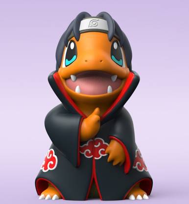Yup That 3D Guy Naruto Charmander | Charmander Akatsuki