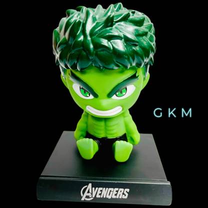 GKM Incredible Hulk Action Figure Marvel Comics Character bobblehead
(Type-2)