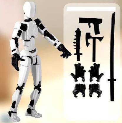 avana products (Assembly Completed) Dummy 13 Robot, Action Figure 3D Printed Toys