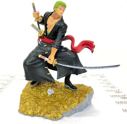 Mubco One Piece Roronoa Zoro Daikaizoku Hyakkei Figure | Anime Collectible Model Toys