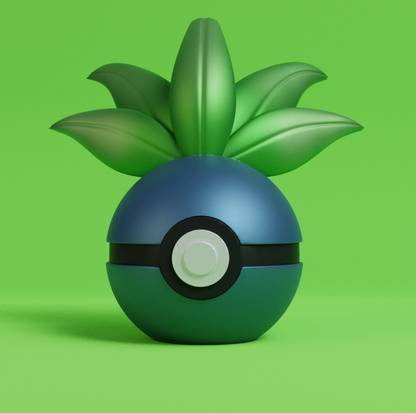 Yup That 3D Guy ODDISH THEMED POKEBALL
