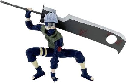 ऑस्टफ्फ्स Hatake Kakashi Character Model with Konoha Broken Sword Large Action Figure