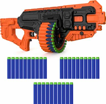 Aditi Toys Street Viper Big Blaster Motorized Dart Gun Toy Including 30 Soft Foam Bullet